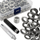 Set rondele gardhi Gardlov 25811, 10mm, 100 copë, metal