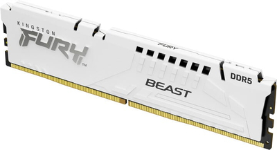 Modul i memories Kingston Fury Beast White 64GB (2x32GB) DDR5 6000 CL36, AMD EXPO