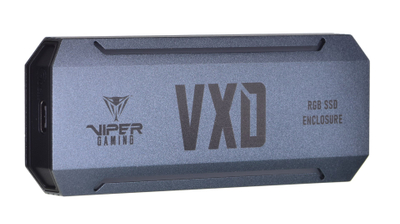 Kuti e jashtme Patriot VXD, për SSD M.2, USB 3.2 Type C, argjendtë