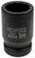 Fole goditëse Rockforce 48836, 36mm, 1", 6-këndëshe, e zezë