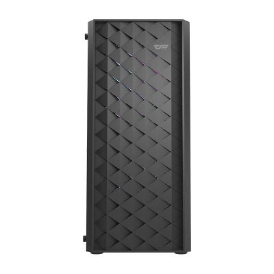 Kuti kompjuteri Darkflash DK351 (i zi) + 4 ventilatorë RGB