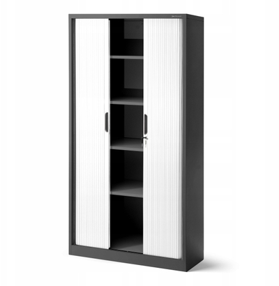 Kabinet zyre Metal Office Cabinet Damian, metalik, antracit