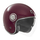 Helmetë moto Nox Premium Heritage Jet, retro, ngjyrë e zezë
