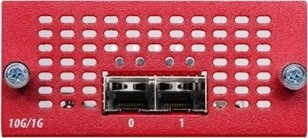 Modul rrjeti WatchGuard Firebox M, gjenerata e 3-të, 2x SFP+ 10Gb, fibër, i kuq