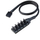 Kabllo Akasa FLEXA FP5H, 1x 4pin PWM - 5x 4pin PWM, 30cm, 2 copa