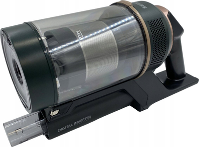 Fshesë me bateri Samsung VS20B95943N, pa qese, 0.5L, e zezë jeshile