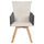 Kolltuk ngrënieje Rex 53x60x93Hcm (HM9847.04), bezhë/ gri