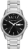 Orë dore për meshkuj Armani Exchange Banks AX1733, e argjendtë