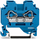 Terminal shine Wago 282-104, 2 përçues, 6mm², blu