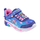 Atlete për goca Skechers Snuggle Sneaks Skech Squad, tekstile sintetike, që lahen në makinë, blu