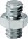 Adapter spigot Manfrotto, 3/8" në 3/8", metalik