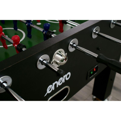 Tavolinë futbolli Enero Recreation, MDF, LED, e zezë