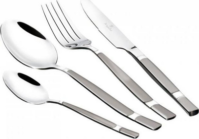 Set takëme Berlinger Haus BH-2153 Satin, 24 copë, të argjendta