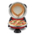 Furra për pizza G3Ferrari Delizia G10006, elektrike, deri 400°C, e kuqe