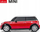 Makinë lodër me telekomandë Mini Cooper S, 1:24, RC, e kuqe
