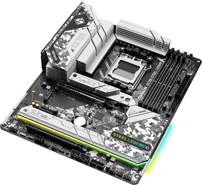 Pllakë amë ASRock X670E STEEL LEGEND - AMD X670