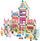 Set ndërtimi Beilaluna Wooden Blocks Princess House, 278 elemente, prej druri, shumëngjyrëshe