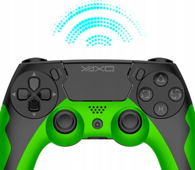 Gamepad wireless YAXO HORNET FURY, për PS4 dhe PC, i zi