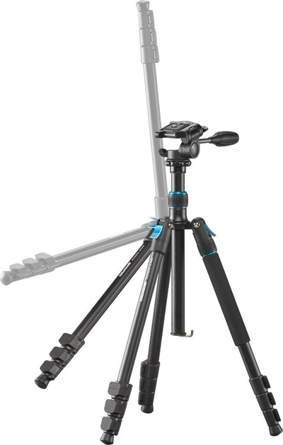 Tripod për kamera Cullmann RONDO 480M RW20, lartësi deri 183 cm, kapacitet 4 kg, i zi
