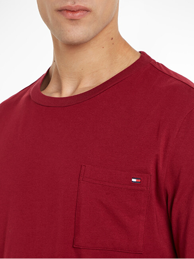 Set pizhame për meshkuj Tommy Hilfiger, të kuqe/kaltra të errëta