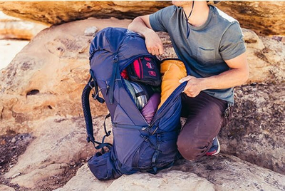 Çantë shpine për hiking Gregory Baltoro, 75 L, e kaltër
