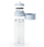 Shishe uji me filtër Brita Vital, 0.6L, plastike pa BPA, pastel blu