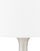 Lampë tavoline SALLA Table Lamp, bazë metalike, abazhur tekstili, e artë e bardhë