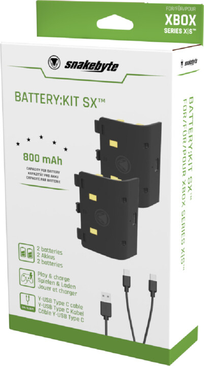 Set baterish Snakebyte Battery: Kit SX, (Xbox Series), i zi