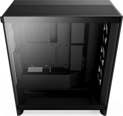Куќиште за компјутер Nzxt H7 Flow RGB, Црна, Midi Tower