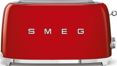 Toster Smeg TSF02RDEU, i kuq