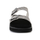 Sandale D.FRANKLIN Nordic Sandal Buckle Zebra, me platformë, të zeza me print zebra