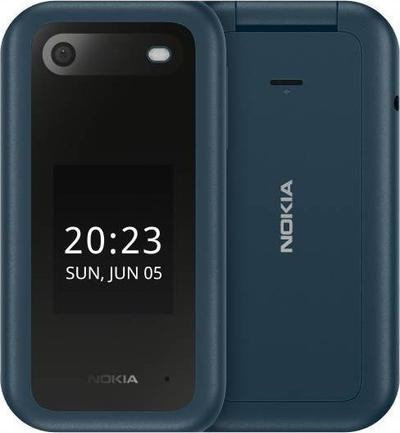 Telefoni Nokia 2660 Flip, Dual SIM, 4G, blu
