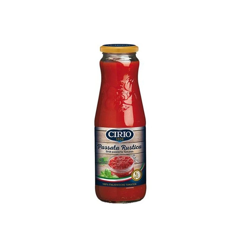 Salcë Rustica Cirio, me borzilok, 680g