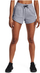 Pantallona të shkurtra Under Armour Project Rock Fleece për goca, gri