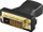 Adaptor HDMI në DVI Alcasa, F në M, i zi