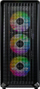 Kuti PC Montech X5, Mid Tower, 4 ventilatorë ARGB, e zezë