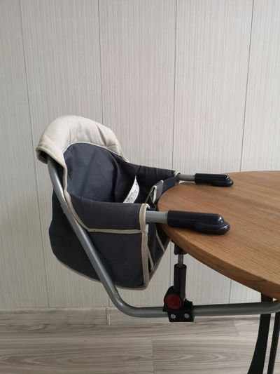 Karrige kampingu për fëmijë Naturehike Moon Chair Mini YL08, alumini, palosëse, gri e errët