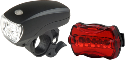 Set dritash biçiklete Luce Fanali JY-286 JY-400T, LED, e zezë kuqe