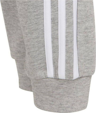 Tuta për kalamaj Adidas 3-Stripes Tapered Jr GT6888, t'hirta
