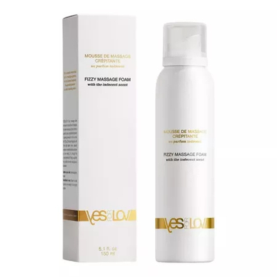 Shkumë për trup YESforLOV Fizzy Massage Foam, 150 ml