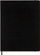 Fletore Moleskine Pro Collection, format 8.5" x 11", me vija, kapak i fortë, e zezë