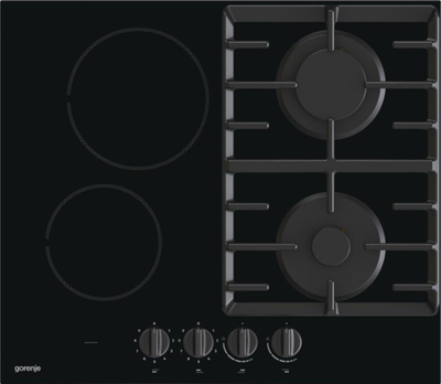 Pllakë me gaz Gorenje GCE691BSC, 3kW, 60cm, 230V, e zezë