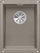 Lavaman kuzhine Blanco Subline 320 U, Silgranit, InFino, tartufo