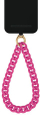 Rrip dore telefoni Ideal of Sweden Chain Wristlet, zinxhir metalik, rozë