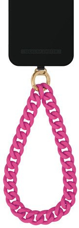 Rrip dore telefoni Ideal of Sweden Chain Wristlet, zinxhir metalik, rozë
