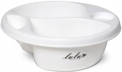 Enë higjienike për kozmetikë Maltex Lulu Design, plastike pa BPA, 3 ndarje, bardh e zi