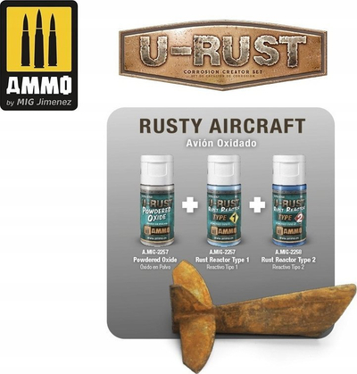 Раствор за 'рѓа Ammo U-Rust Rust Reactor Type 1, 15ml, проѕирен