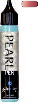 Stilolaps perlash Schjerning Pearl Pen, 28 ml, efekt 3D, i kuq
