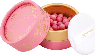 Pudër me perla Dermacol Beauty Powder Pearls, që jep dritë, 25g, rozë