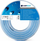 Zorrë PVC Cellfast CF.HOSE, e përforcuar, transparente